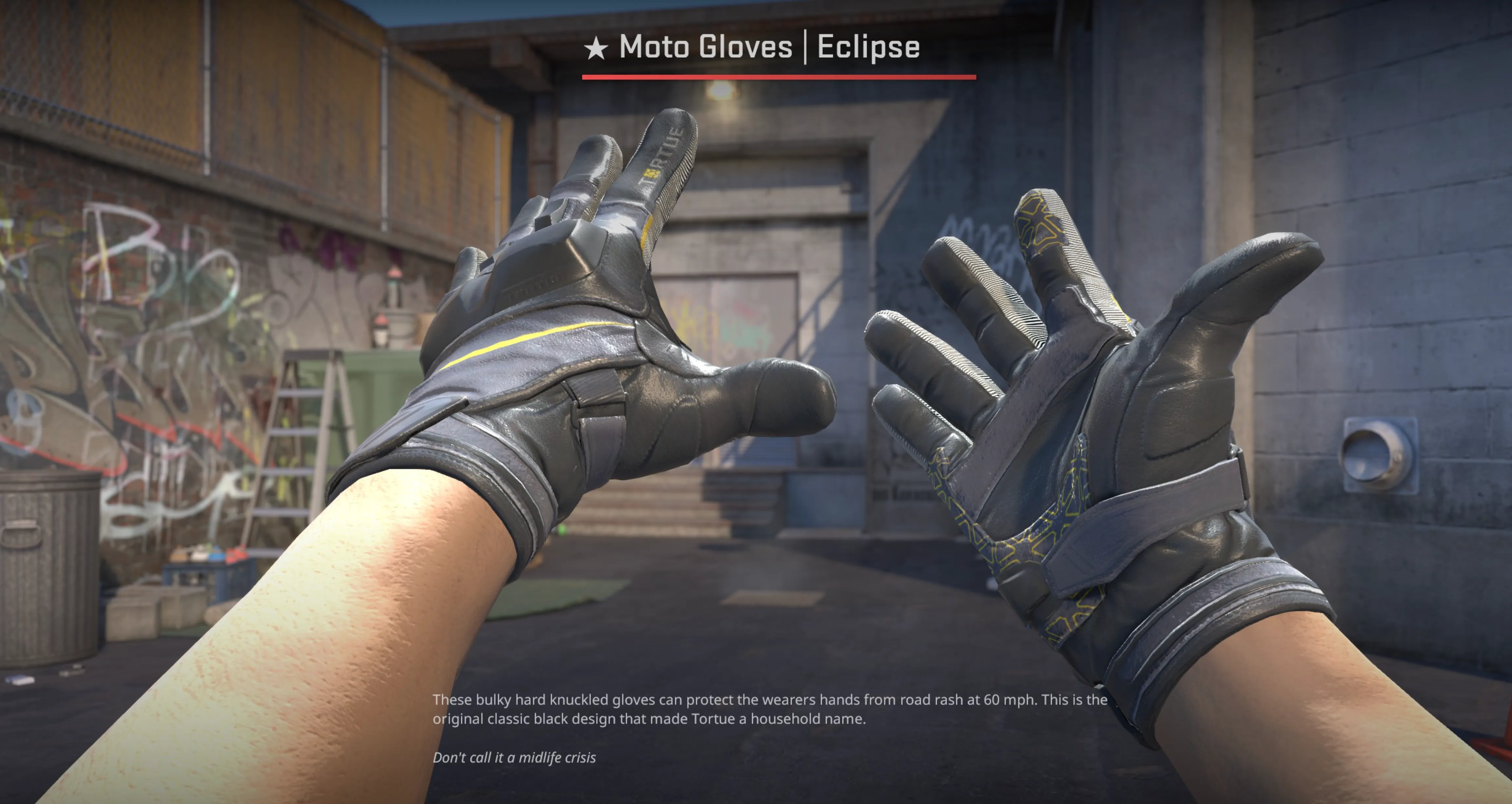 Moto Gloves Eclipse and damascus steel knife